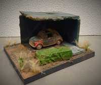 Diorama Fiat 500