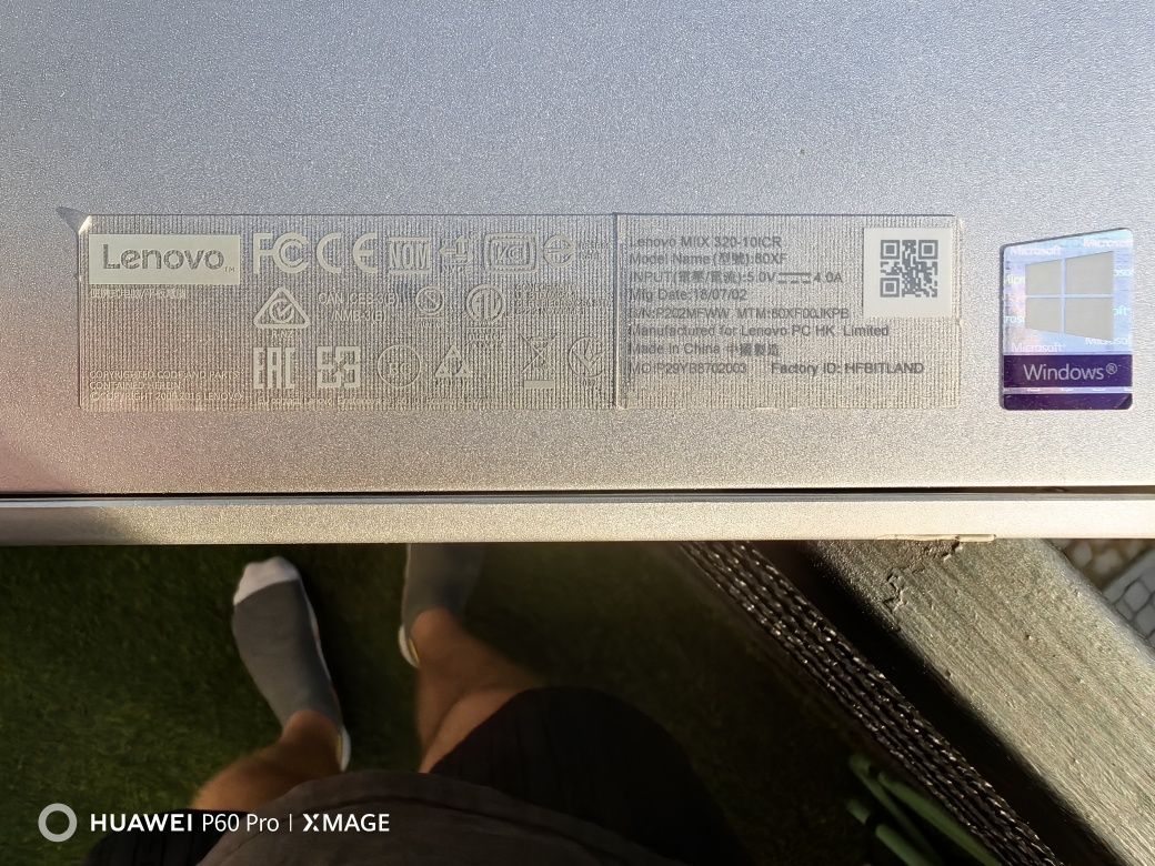 Lenovo Miix 320-10ICR (80XF) Stan Idealny, Win 11, Ładowarka