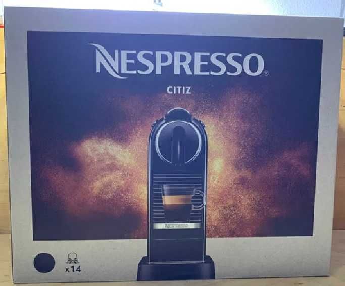 Máquina de café Nespresso Citiz preta (NOVA)