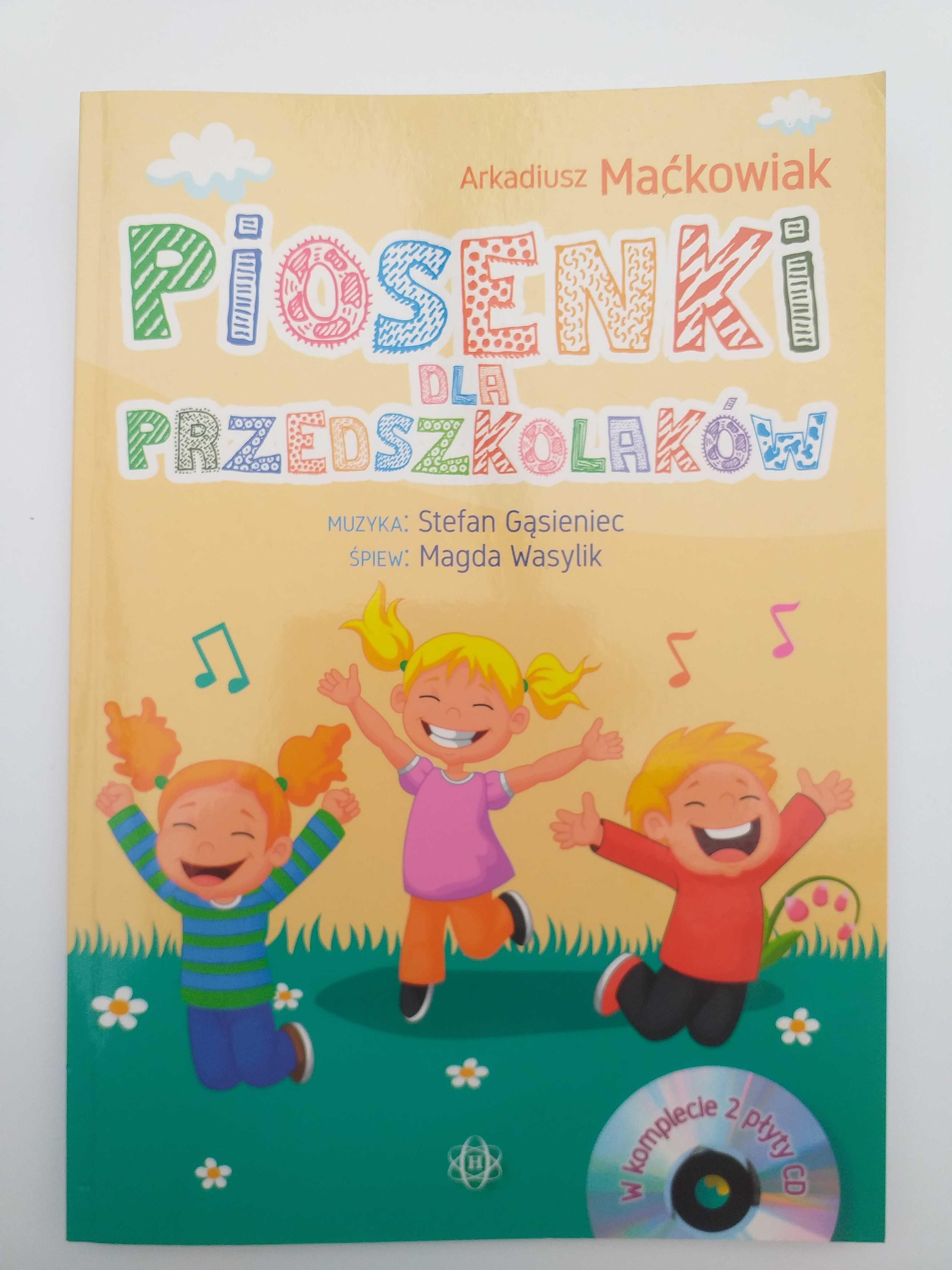 Piosenki dla przedszkolaków - książka. Wydawnictwo Harmonia