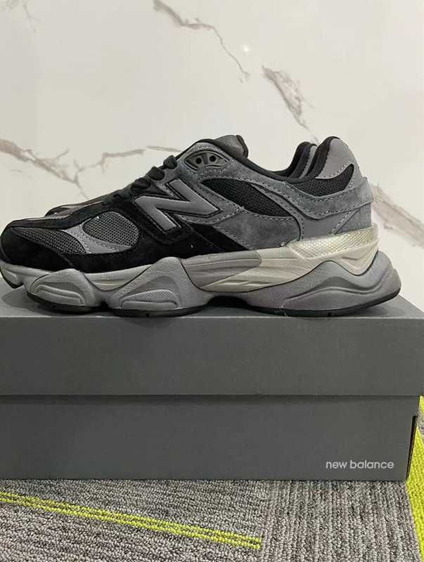 nowy/NewBalance9060CzarnyCastlerockSzary unisexTrampki r.38