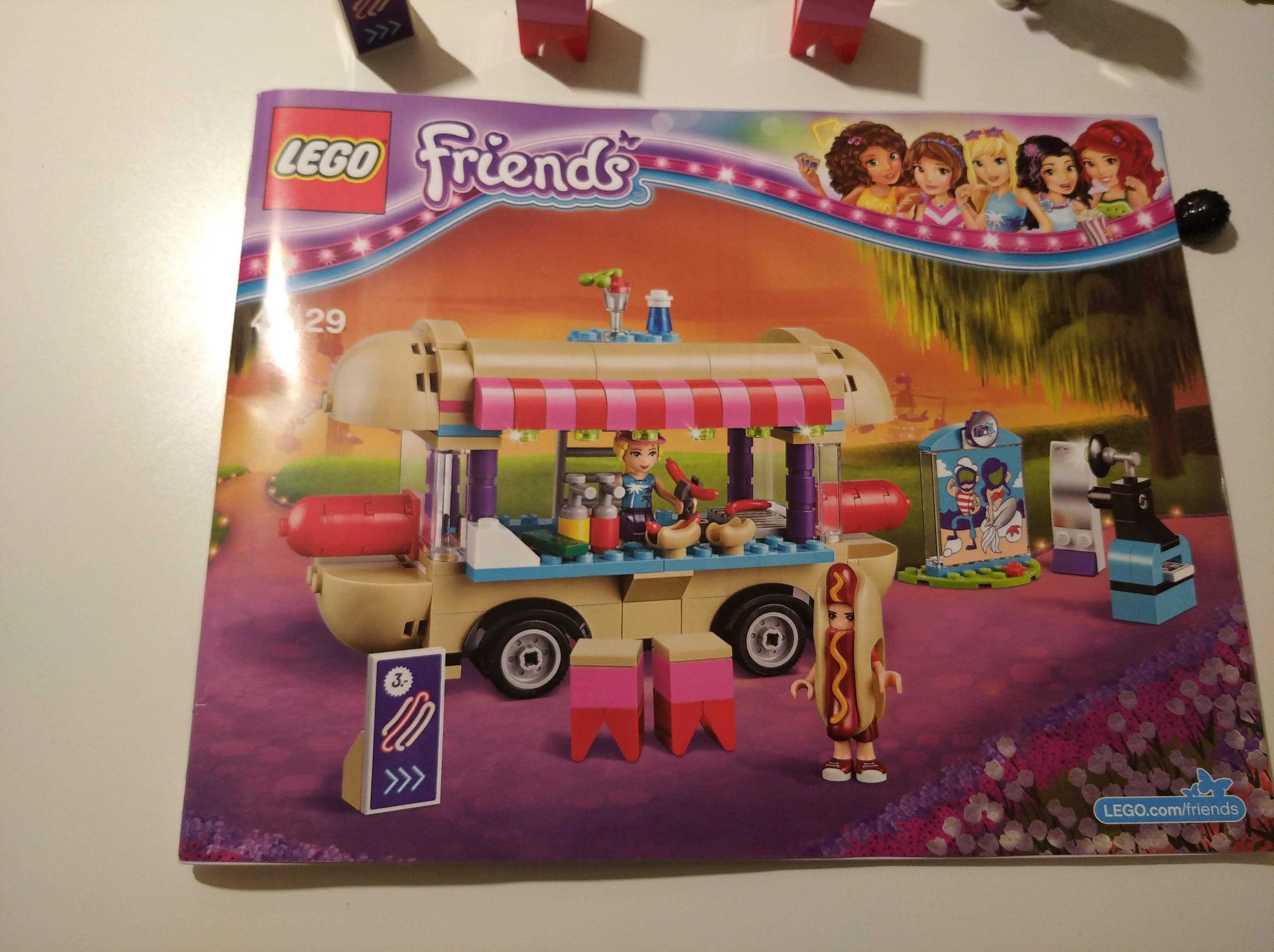 LEGO® 41129 Friends - Furgonetka z hot-dogami w parku rozrywki