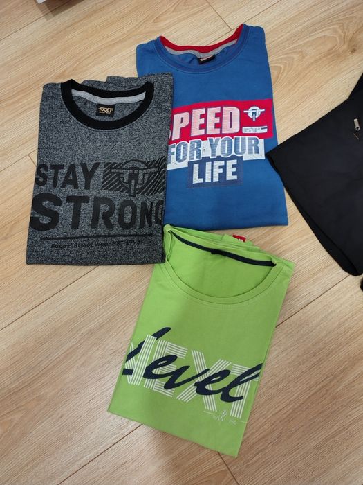 Sprzedam paczkę ubrań dla chłopca w roz 164 + gratisy