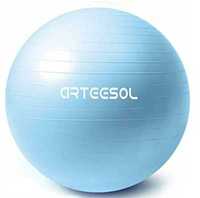 Piłka do ćwiczeń fitness ARTEESOL 65CM niebieska
