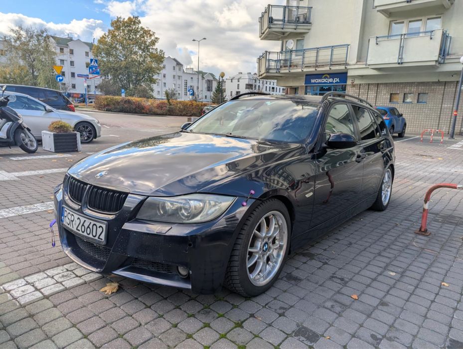 BMW E91 320D M47 M-pakiet (mapa) + 2 Komplety kół