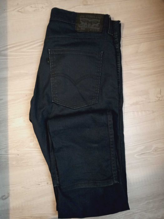 levis 508 w31/32 granatowe spodnie