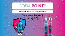 Sodastream Warszawa (Ksawerów), Wielicka 36 Wymiana nabojów CO2
