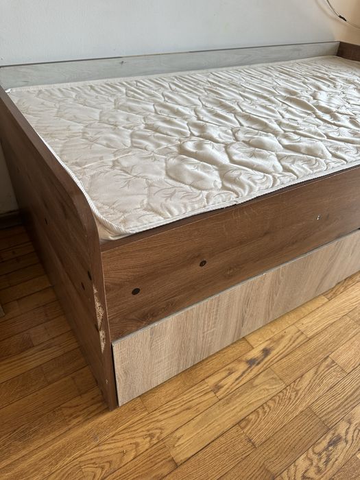 Дитяче ліжко з шухлядами 145*75