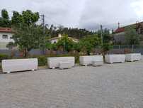 Floreiras de pedra
