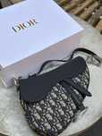 Torebka Dior Saddle bag blue