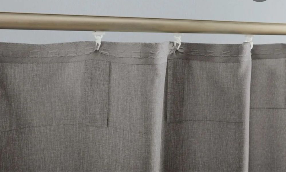 Zasłony okienne 135 x 254 cm NOWE - 2 sztuki