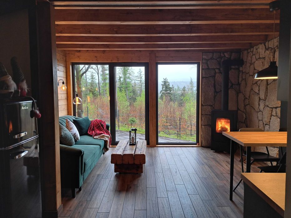 Domek z kominkiem na Złotym Widoku w Szklarskiej Porębie