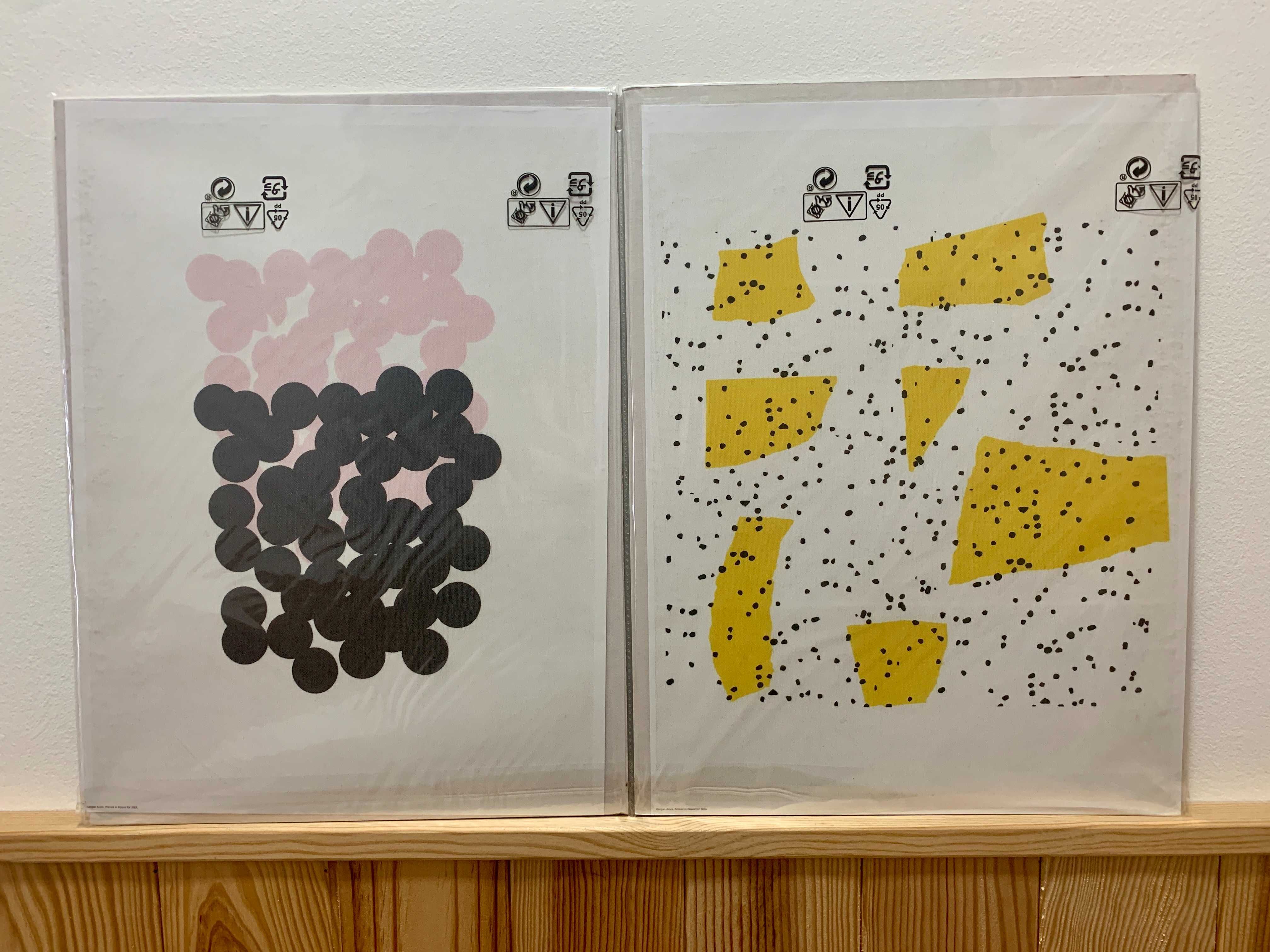 Três posters IKEA novos 30 x 40 cm