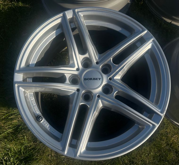 Титанові диски 5 120 R17 BMW Opel T5 BORBET ORIGINAL