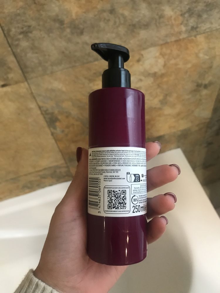 L’Oréal Pro Serie Expert Curl Expression Creme Para Caracóis Em Gel