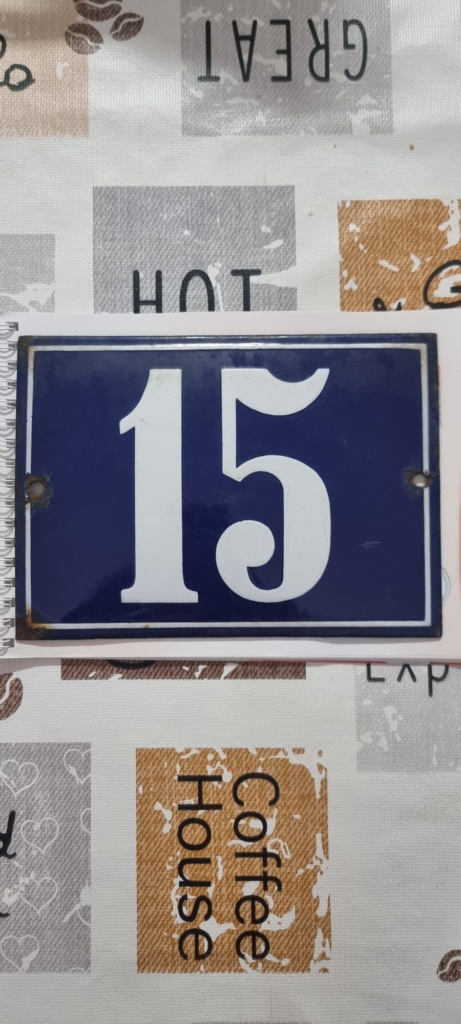 Chapa de porta antiga