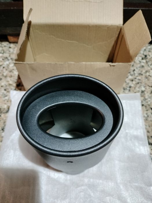 Ponteira universal em preto fosco