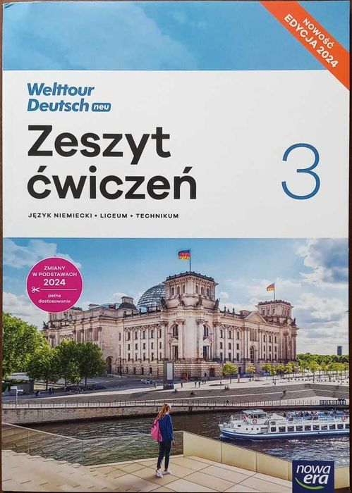 Welttour Deutsch neu 3 Zeszyt ćwiczeń język niemiecki Edycja 2024