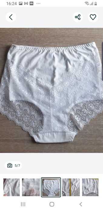 4×Damskie majtki figi z wysokim stanem 4XL