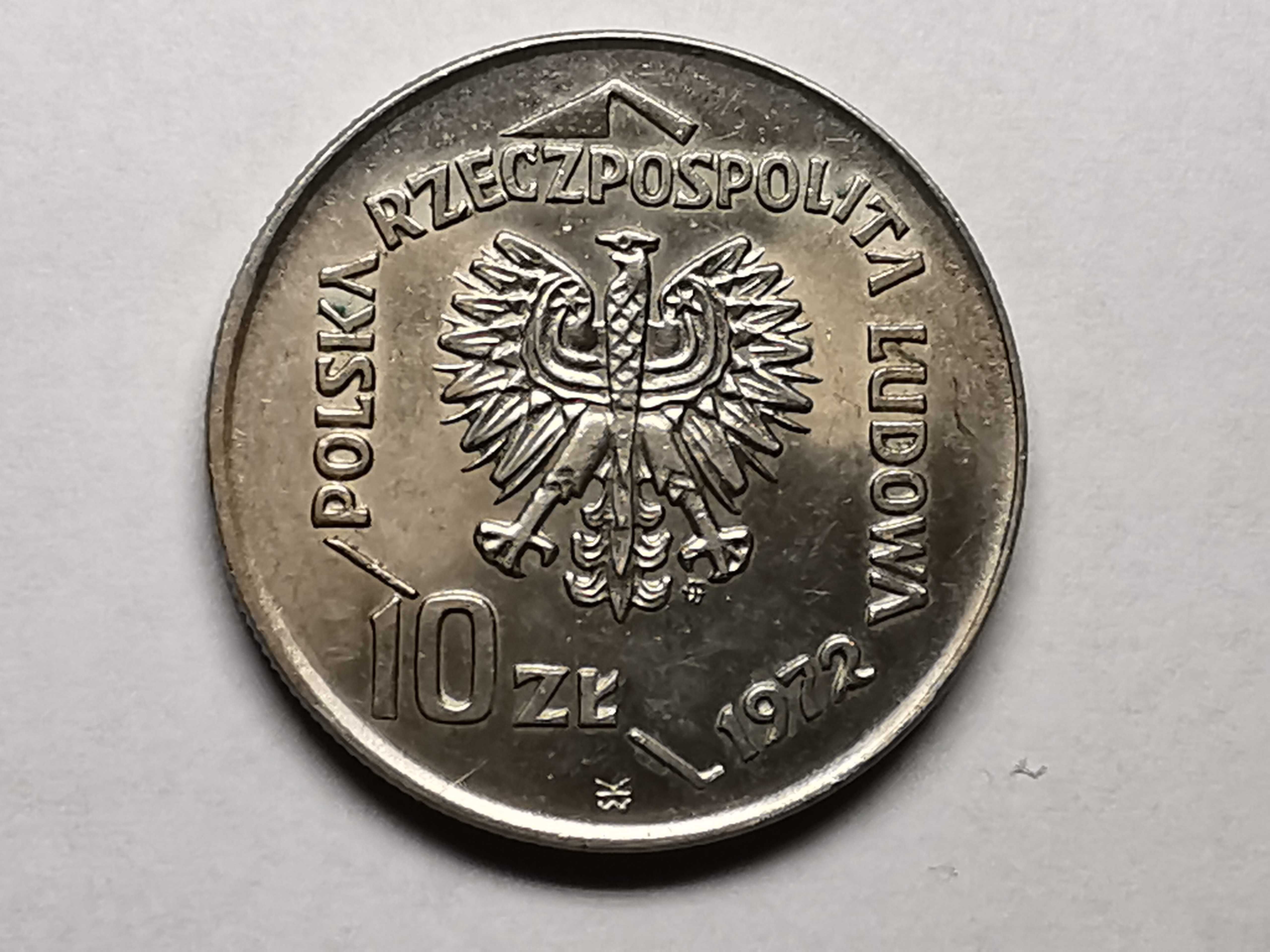 Moneta 50 Lat Portu w Gdyni 10 zł 1972r.