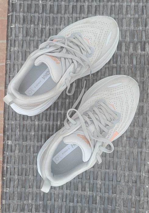 Sapatilhas Hoka usadas 4x