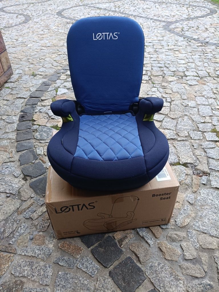 LETTAS I-SIZE fotelik samochodowy ISOFIX 125-150 CM 22-36 KG