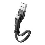 Baseus Nimble płaski kabel przewód USB / USB-C z uchwytem 2A 0,23M cza