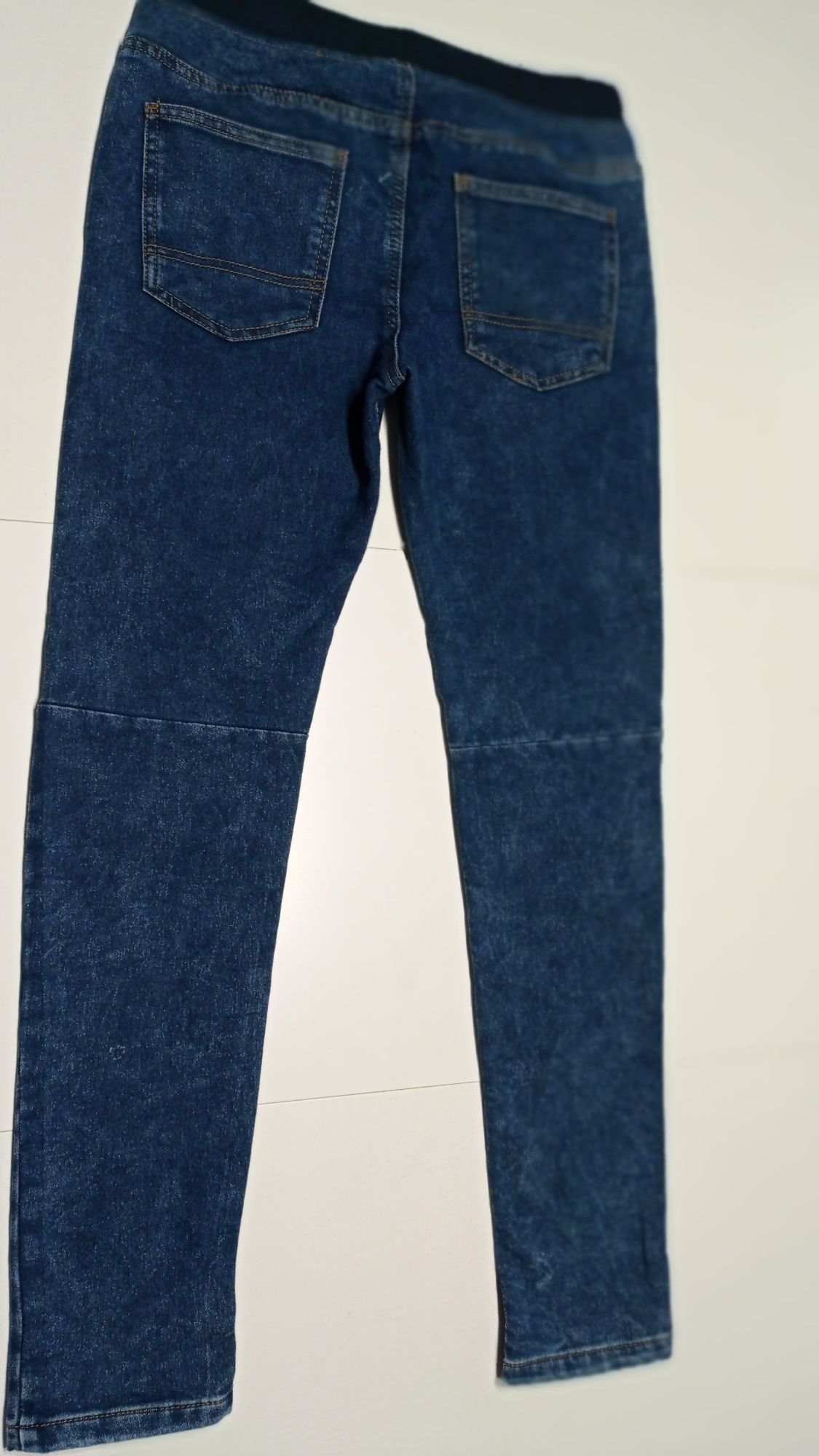 Spodnie jeansy chłopięce 164