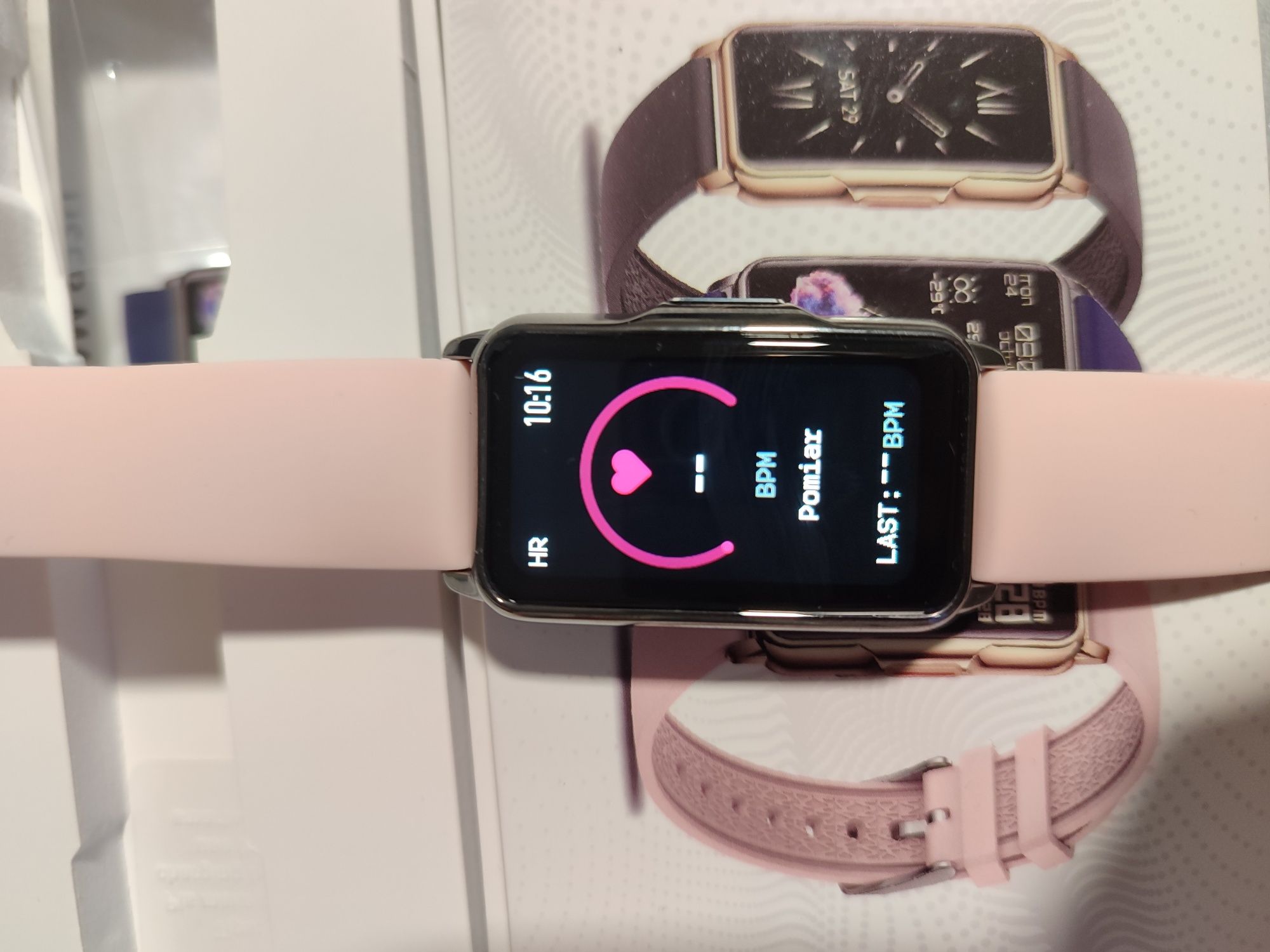 Nowy damski smartwatch zegarek bluetooth