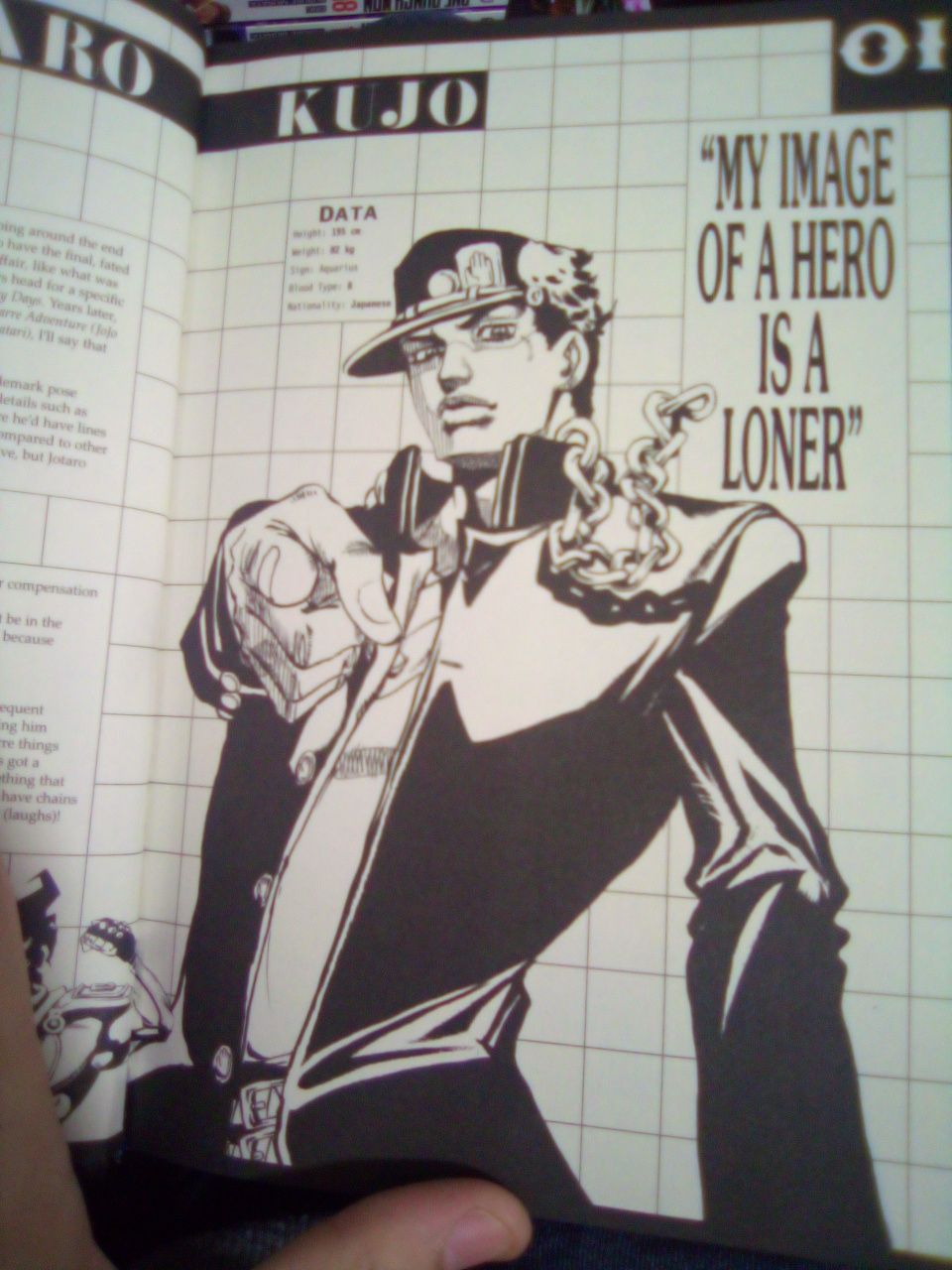 Mangá Versão capa dura de JJBA Parte 3 n°01