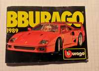 Catálogo de Miniaturas  BURAGO 1989 .