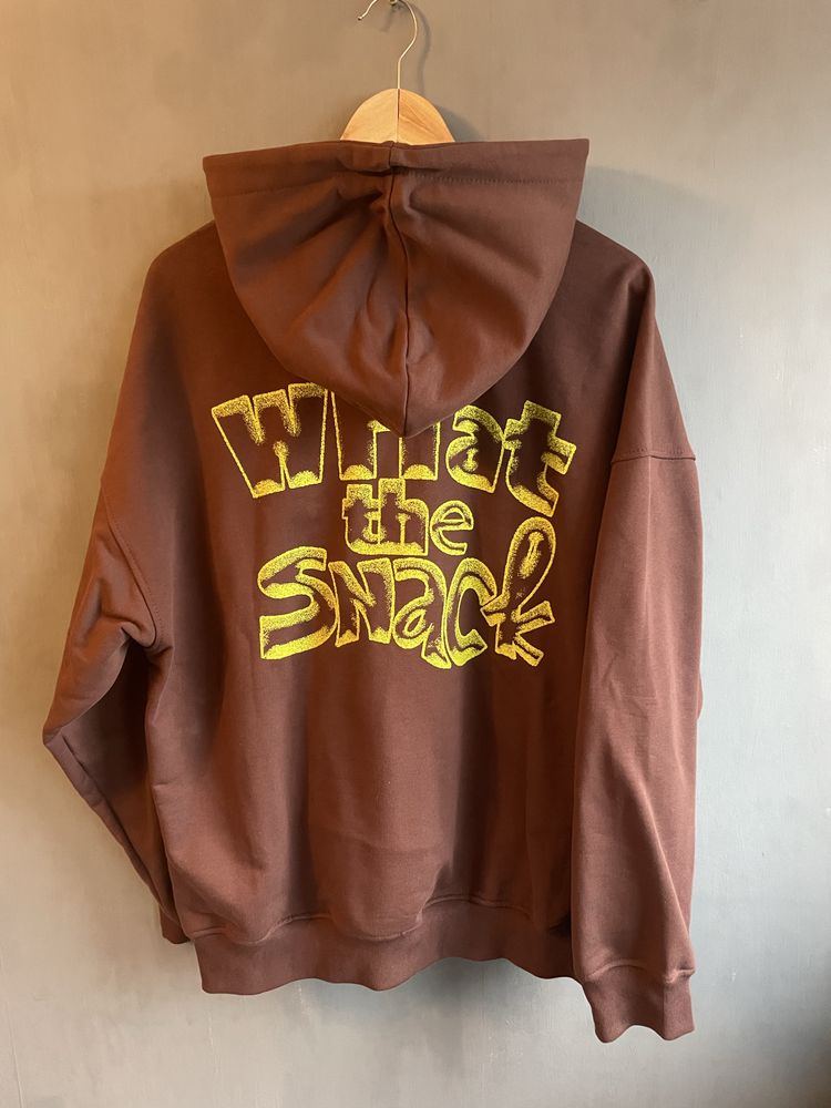 Nowa bluza z kapturem 2005 x E.Wedel What The Snack - rozmiar L