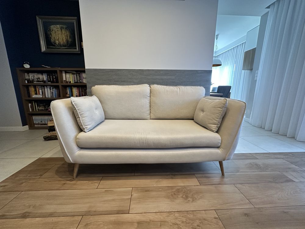 Sofa AGATA 2 osobowa Bezowa