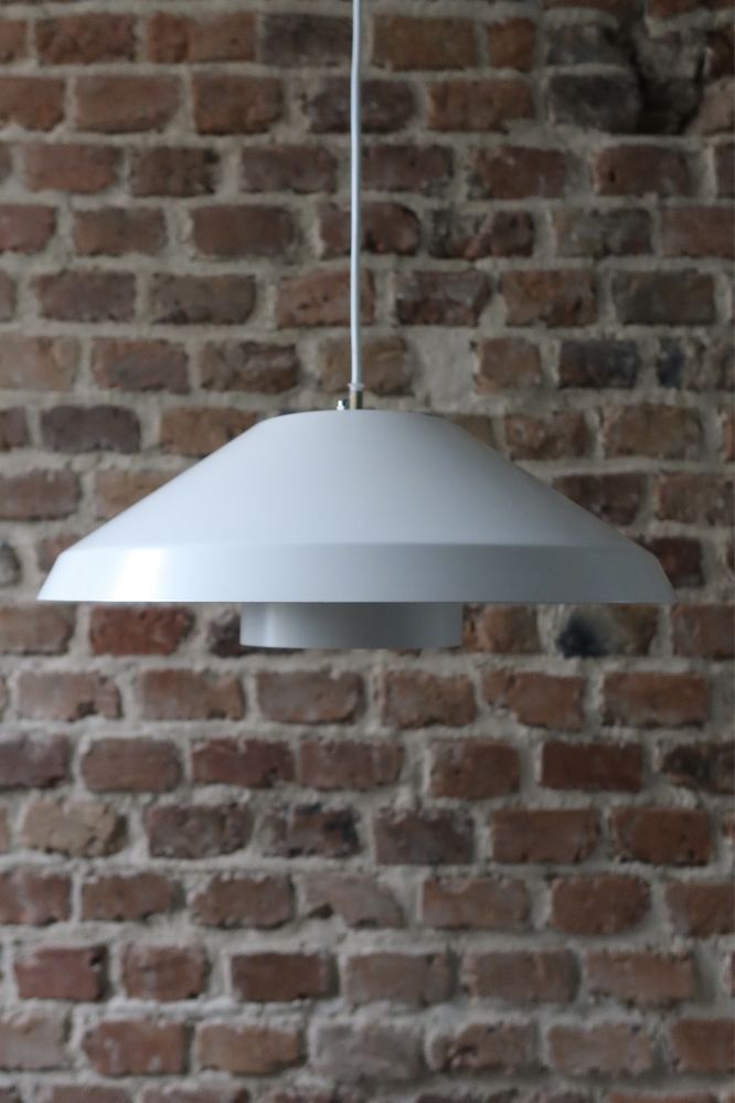 Duńska lampa sufitowa space age vintage wisząca