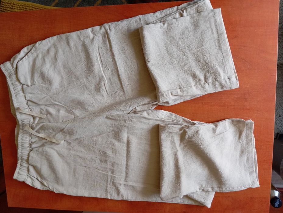 Długie letnie spodnie