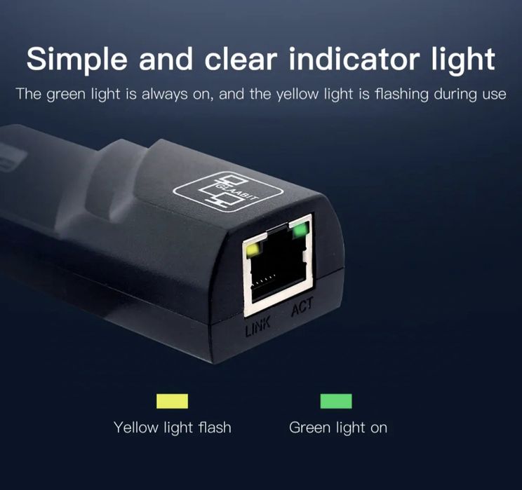 Adaptador RJ45 para USB 3.0