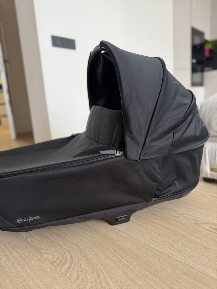 Люлька cybex priam 4.0 onyx black