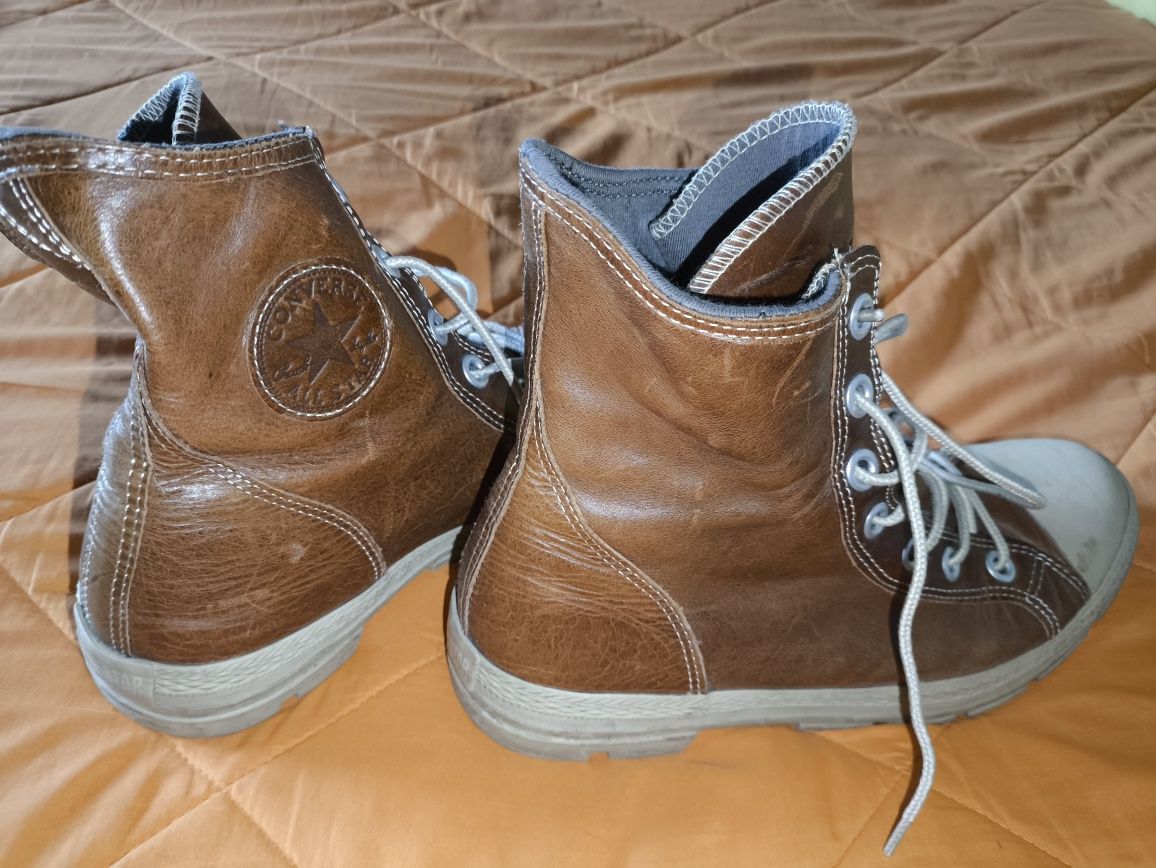 Botas de couro Converse