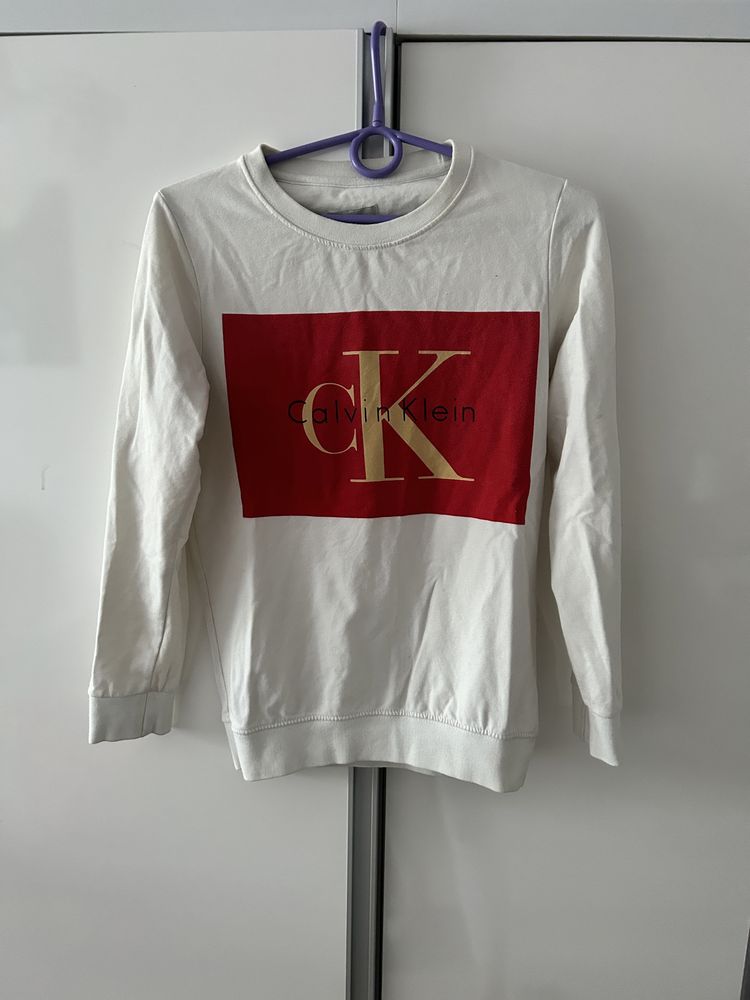 Biała bluza Calvin Klein r.S