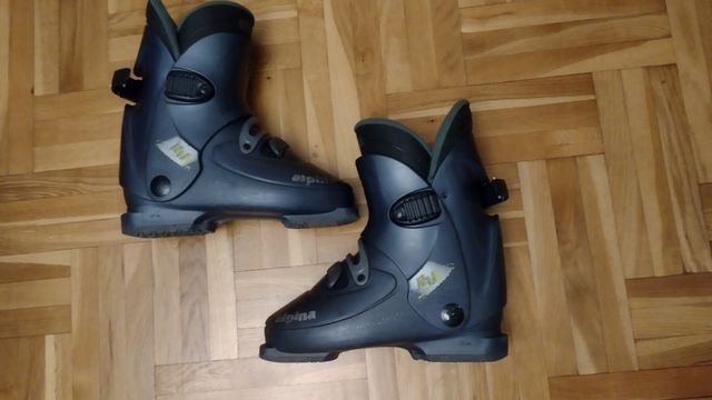 Buty narciarskie Alpina 322mm 40/41 plecak na buty Salomon kijki