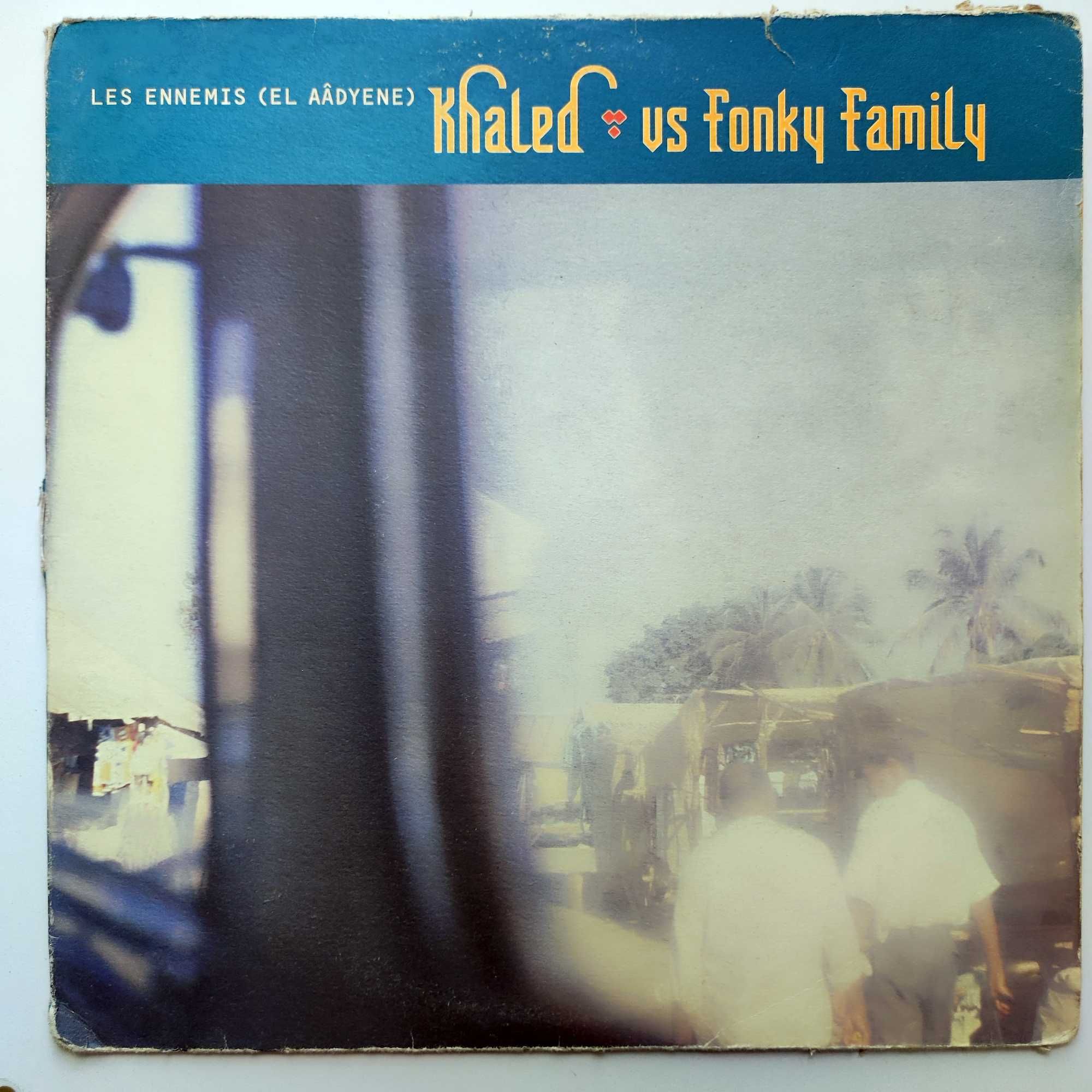 KHALED vs. FONKY FAMILY (wyd. 2000r. UNIVERSAL rec.) LP 12" winyl
