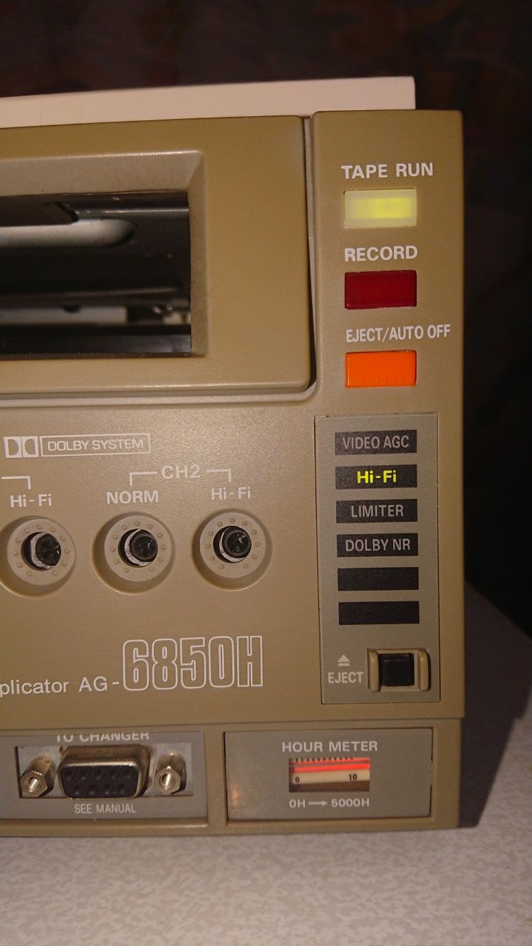 HI - FI vhs студийный рекордер
