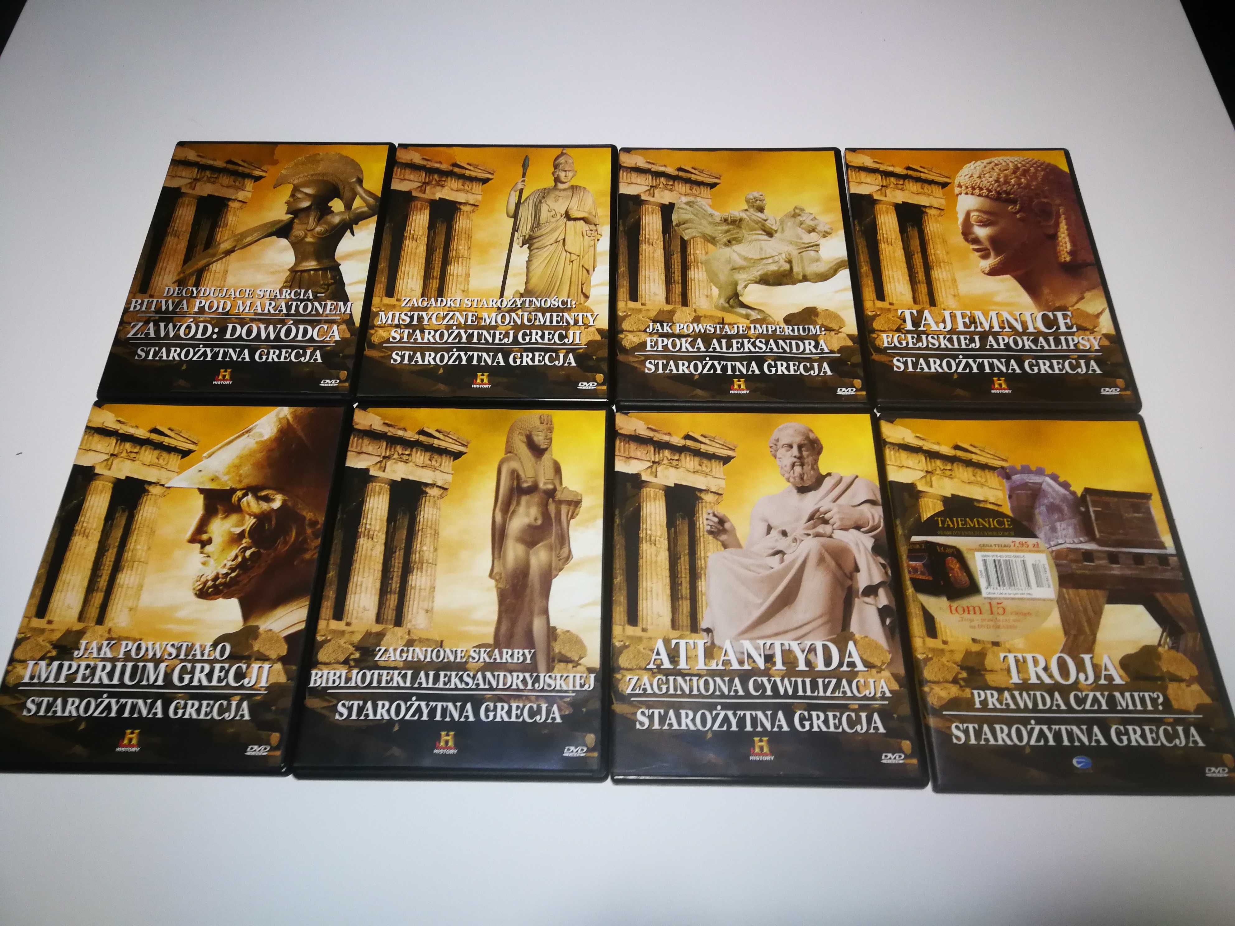 Starożytna Grecja kolekcja na dvd/ Starożytna Grecja film na dvd seria