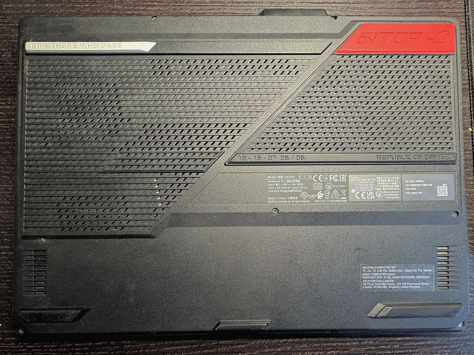 Игровой ноутбук Asus ROG Strix G513QY Advantage Edition