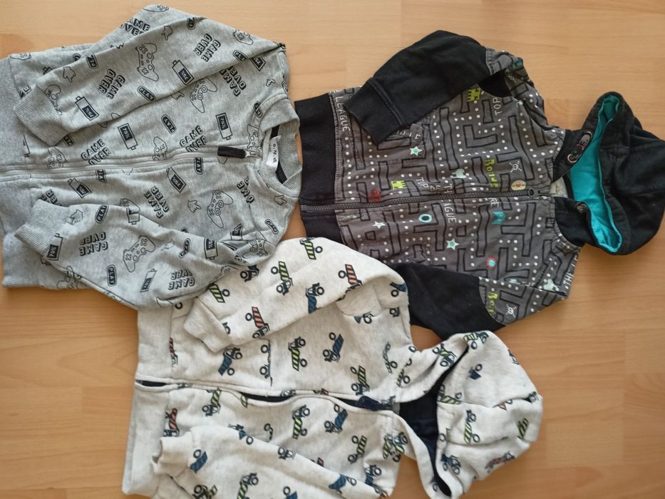 Zestaw bluza bluzy chłopięca 98 104