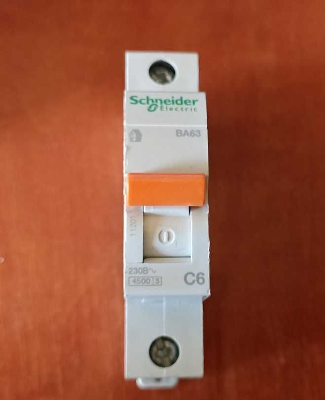 Автоматические выключатели, Schneider Electric ВА63 (1 и 3 полюса)