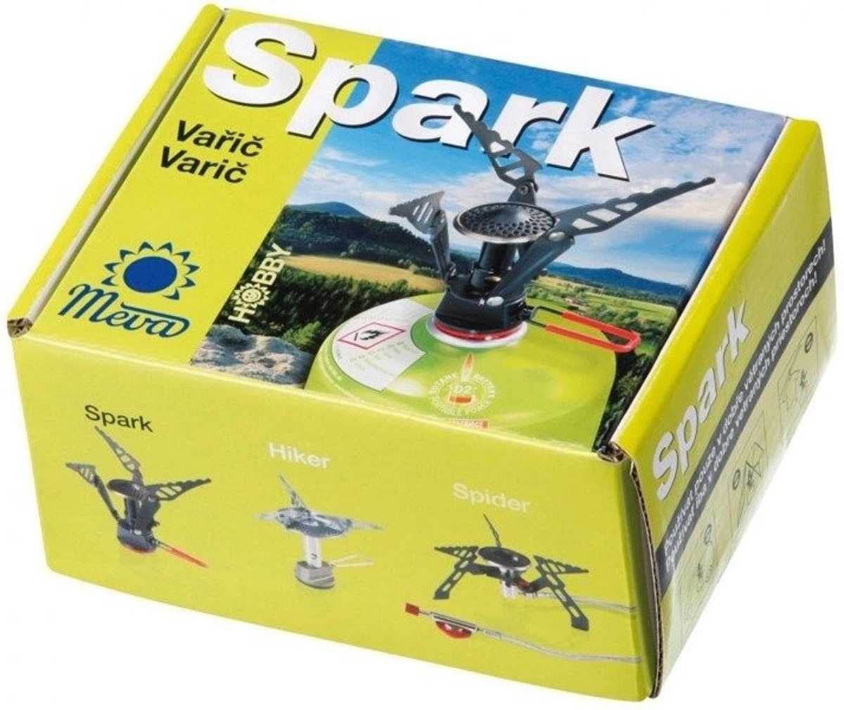 Składana kuchenka turystyczna Meva SPARK palnik na kartusze gazowe