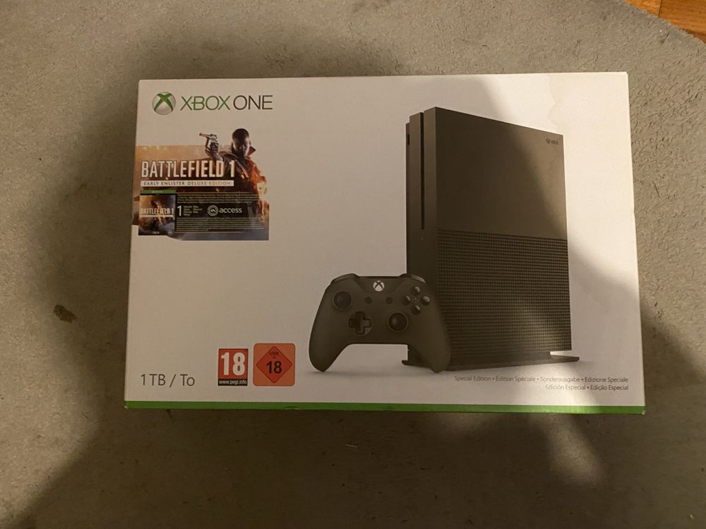 Xbox One S Battlefield Special Edition 1TB + 4 Jogos