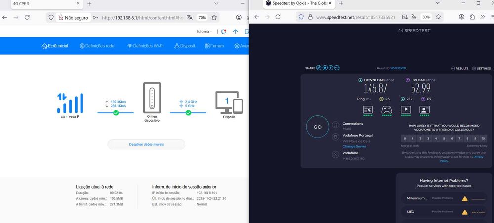 Router Huawei B535-333 [Cartão SIM] 4G+ desbloqueado a todas as redes!
