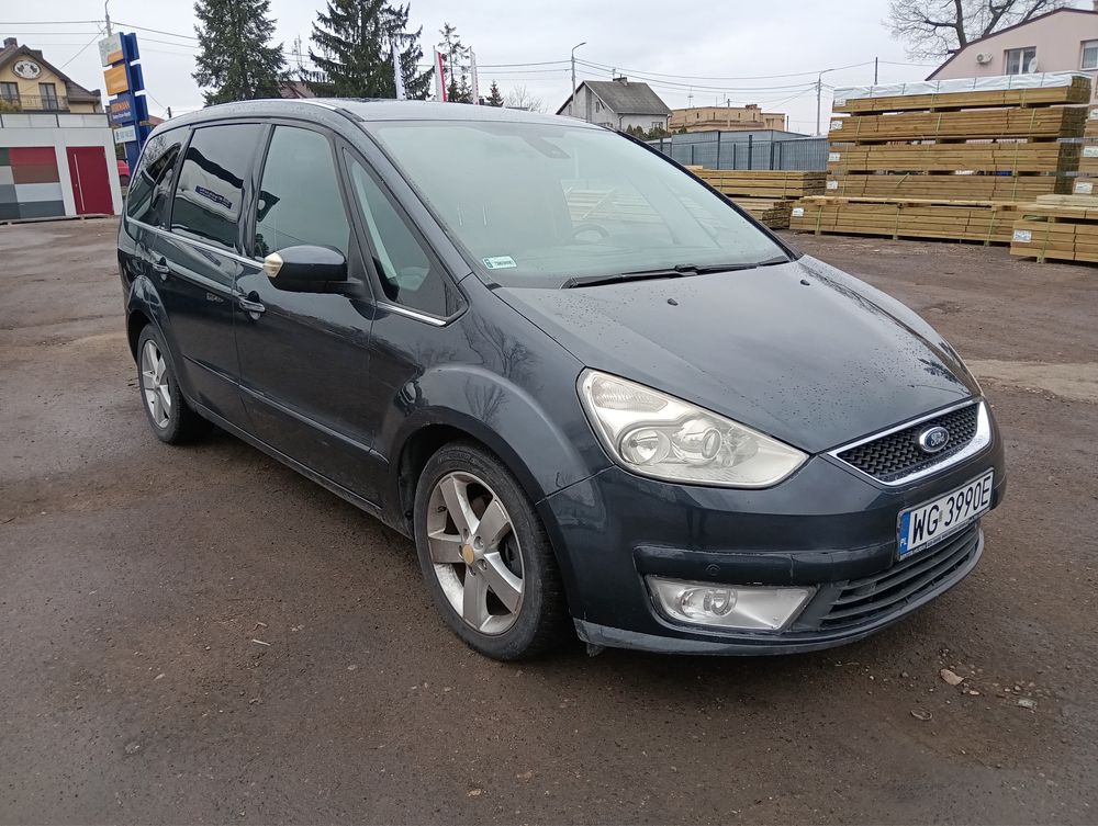 Ford Galaxy Titanium automat 2.0 Tdci skóra+alkantara 7-osobowy